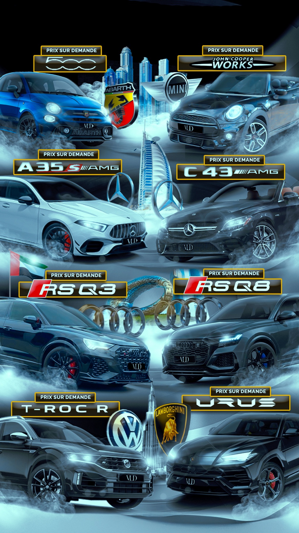 Flyer automobile créé par ZakDesign